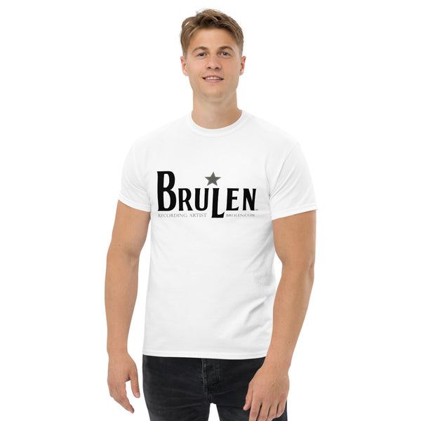 BRULEN™ Official Men's Heavyweight Tee Shirt in White or Gray